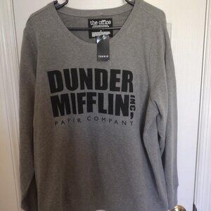 Torrid Gray Dunder Mifflin Paper Company The Office Graphic Sweatshirt NWT - 2